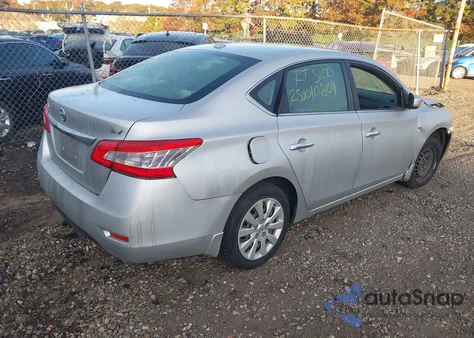 2015 Nissan Sentra Sv from USA, damaged, VIN 3N1AB7AP9FL693961